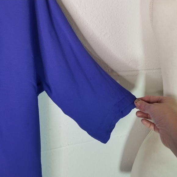 Joie silk tunic blous blue purple - Picture 5 of 6